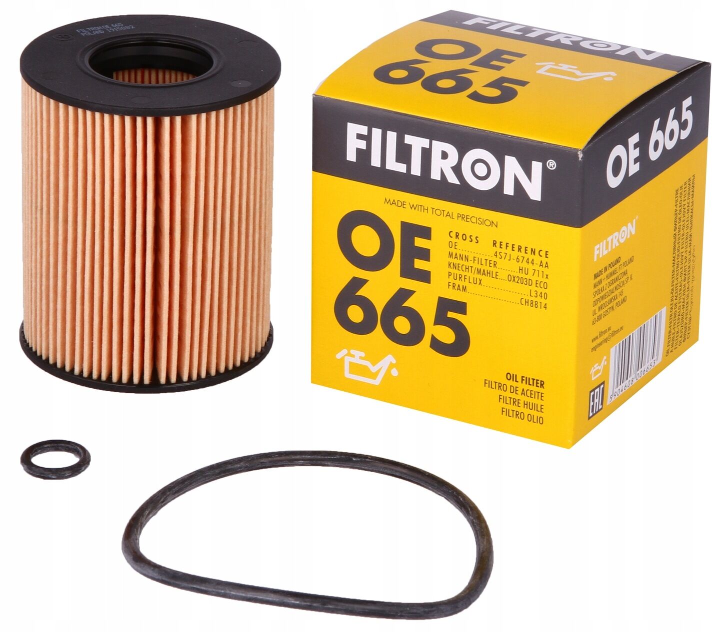 MONDEO 6 1.8/2.0/2.3 FILTRON YAĞ FİLTRESİ LF0114302/L32114302 1343102