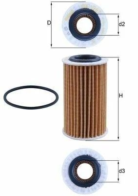CONNECT 1.5 TDCI MAHLE YAĞ FİLTRESİ OTOMATİK VİTES 2274296