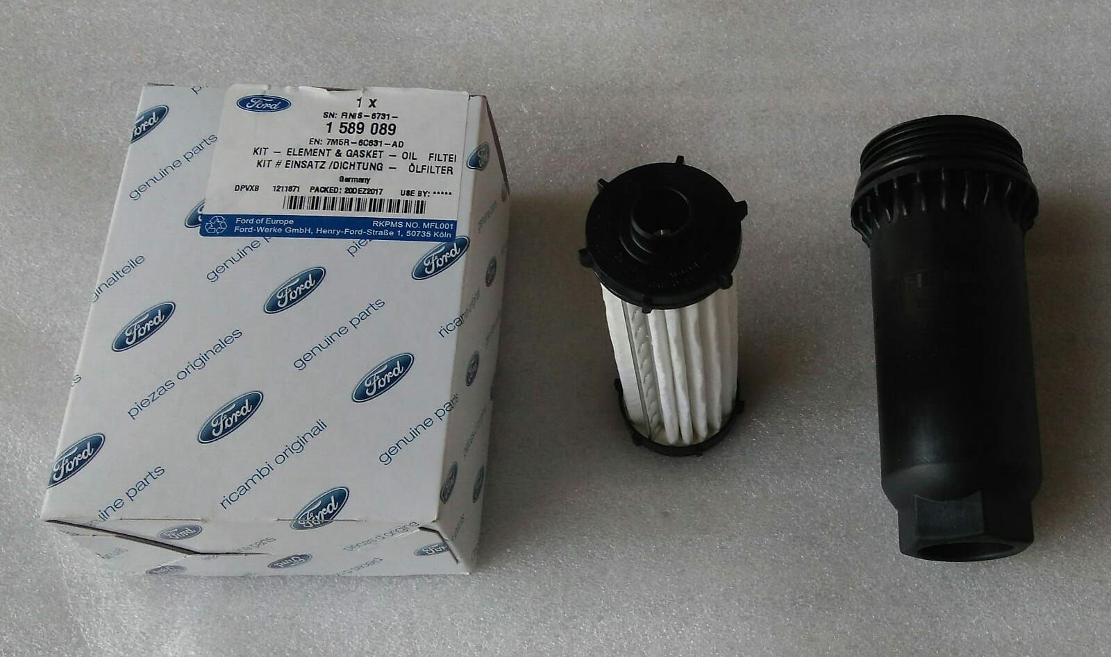 FOCUS BM ORİJİNAL ŞANZUMAN FİLTRESİ 6 VITES OTOMATIK KOMPLE/6DCT450/31259415 1589089