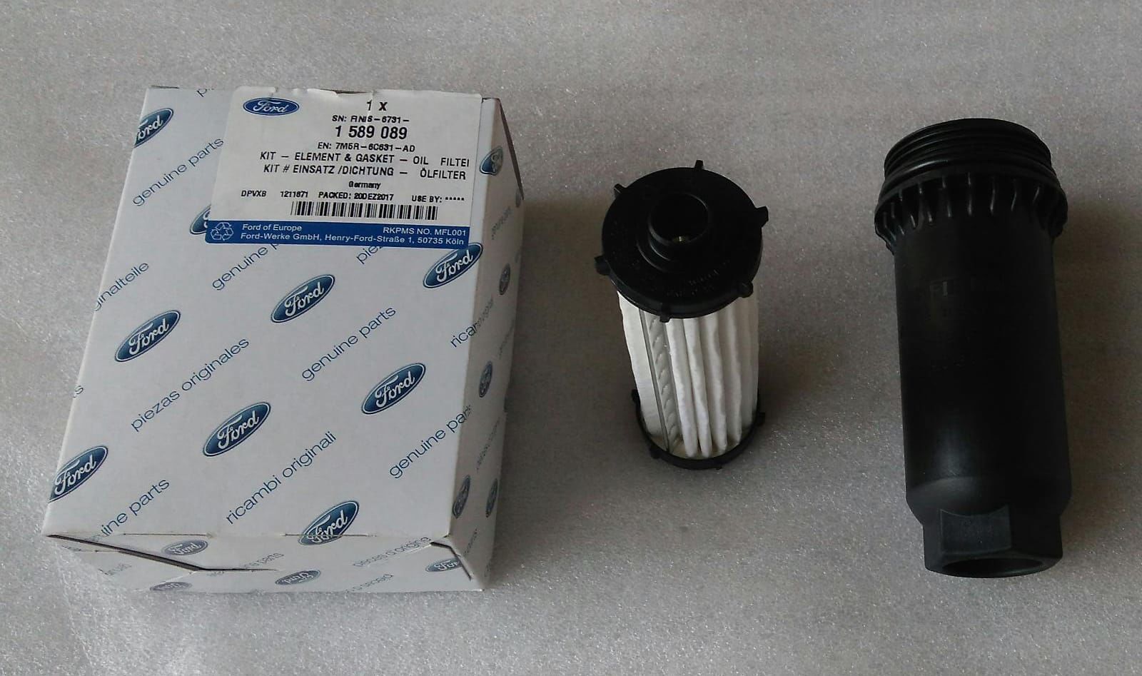 Kuga BM ORİJİNAL ŞANZUMAN FİLTRESİ 6 VITES OTOMATIK KOMPLE/6DCT450/31259415 1589089