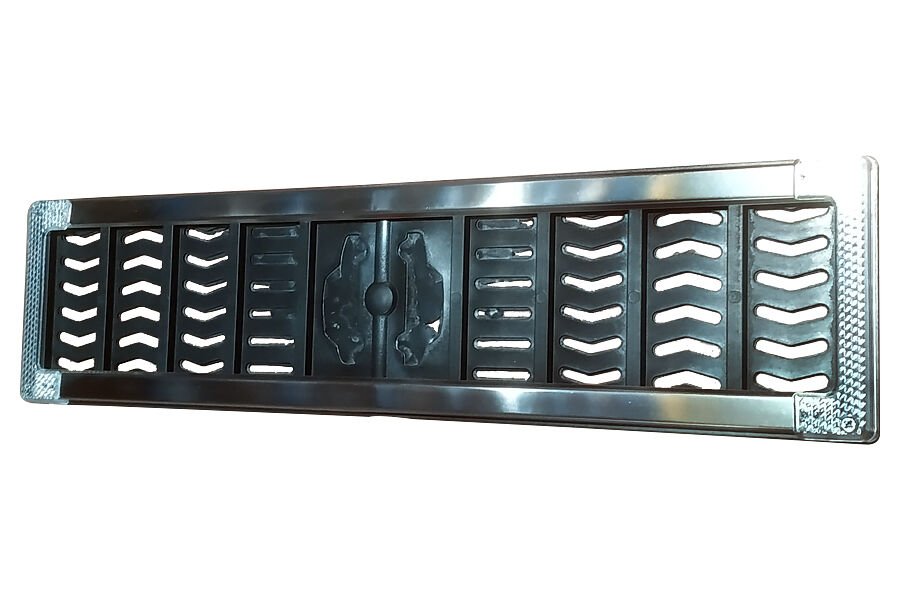 PLAKA ALTLIĞI PASLANMAZ BEYAZ REFLEKTÖRLÜ (2 Lİ TA...