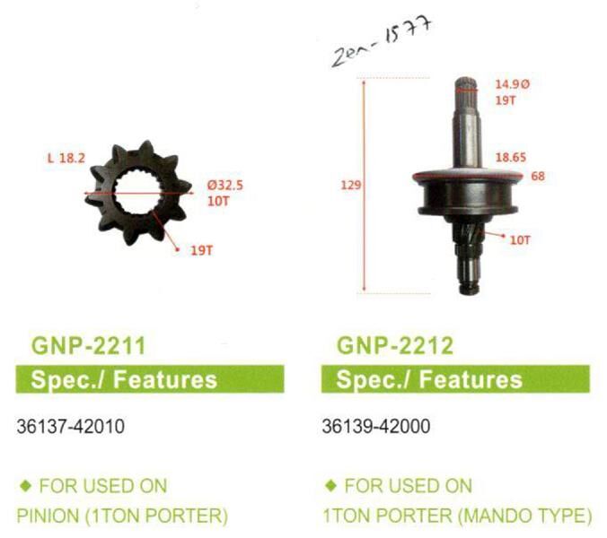 (UMD-5449) (GNP-2234) 10 DIS HYUNDAI H100 + DISLI ...