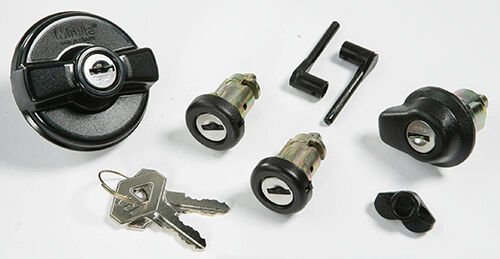KAPI KİLİT SETİ (3'LÜ SET) DEPO KAPAKLI R9