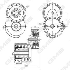 V KAYIS GERGISI KOMPLE EGEA DOBLO III 500X BRAVO II 500L ALFA GIULIETTA JEEP RENEGADE ASTRA H VECTRA C 1,6-2,0 MJET Z19DTH 07-