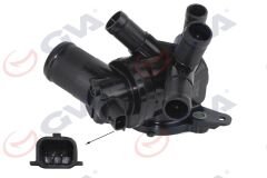 TERMOSTAT 95 °C KOMPLE RENAULT CLIO IV 12> CAPT...