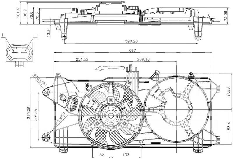 FAN MOTORU DAVLUMBAZLI FIAT DOBLO 1.3 MJET 03=>...