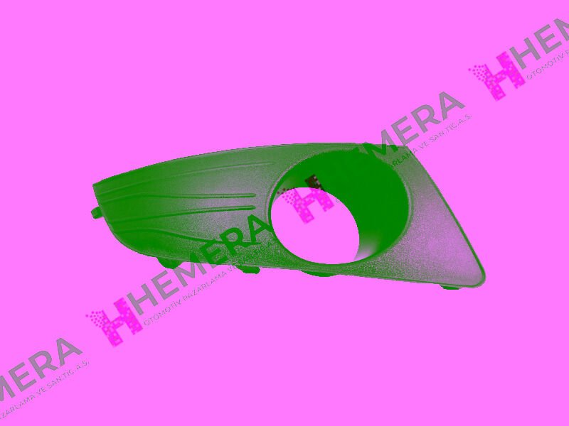 SİS FAR KAPAĞI ÖN SOL SİSLİ DACIA LOGAN 2008>