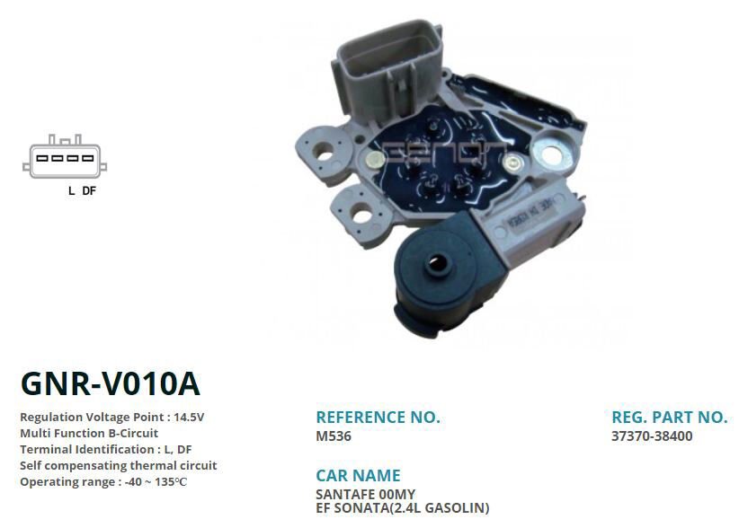 12V HYUNDAI SONATA-SANTA FE 4 FIS (L DF)