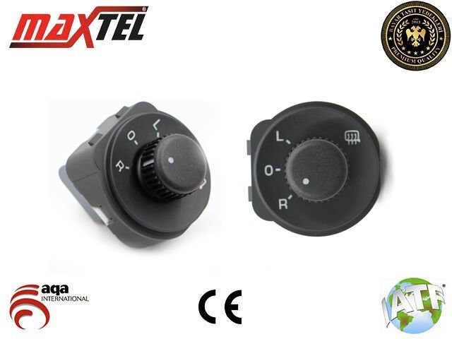 AYNA AYAR DÜĞMESİ OCTAVIA II 6PIN ISITMALI