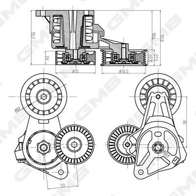 V KAYIS GERGI RULMANI FOCUS C-MAX 1.8 TDCI 04-11
