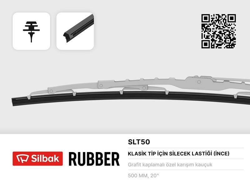 SİLECEK LASTİĞİ 500MM TEL TAKILAN (LGN ARKA ORJ.LA...
