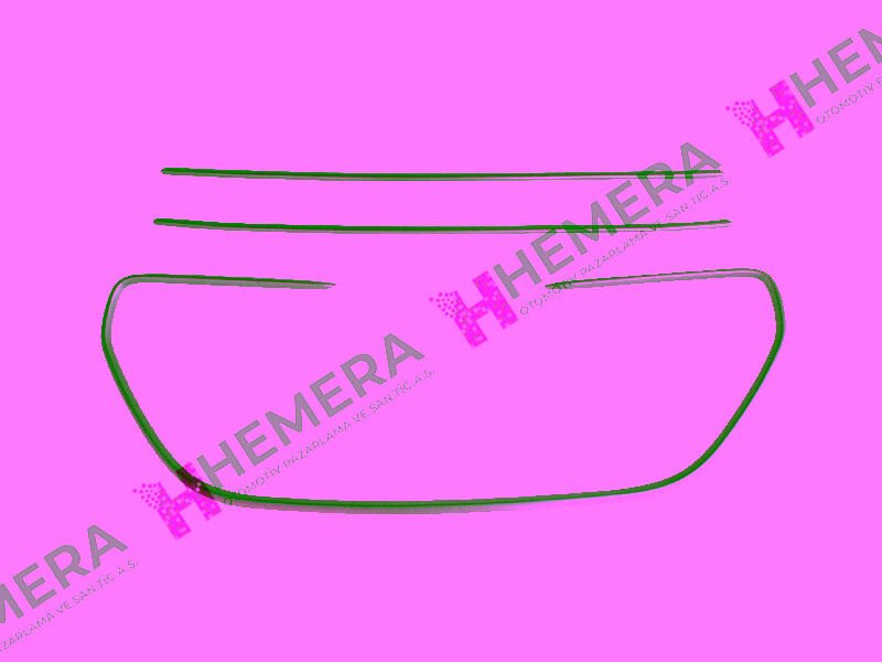 PANJUR ÖN SET 3 PARÇA ASLAN GRİ PEUGEOT 301 2013&...