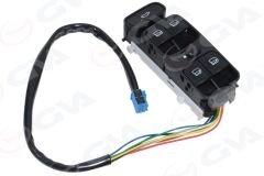CAM ACMA SALTERI ON SOL (SIYAH) MERCEDES C-CLASS W...