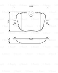 FREN BALATASI ARKA LAND ROVER RANGE ROVER SPORT  III 4.4 D-5.0 09-13