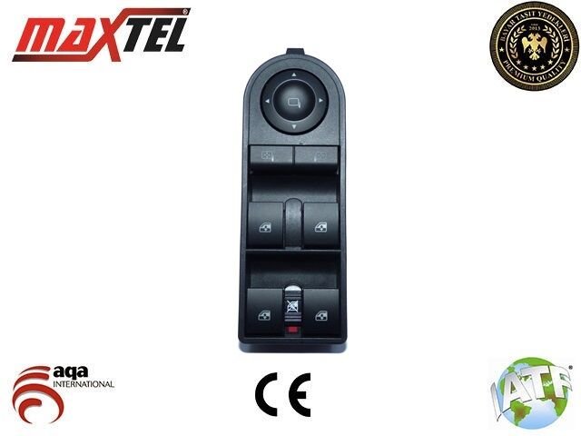 CAM KALDIRMA ANAHTARI ASTRA H SOL 18 PİN (SİYAH)