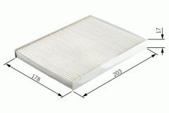 POLEN FİLTRESİ PANDA II 1.1-1.2-1.3 JTD 03=> KA...