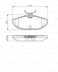 FREN BALATASI ARKA S-STPYE  99-