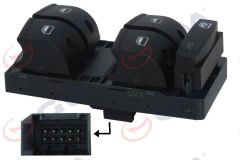 CAM AÇMA ANAHTARI AUDI A3-A6-Q7 (05-15) (DÖRTLÜ)