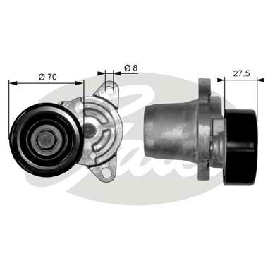 V KAYIS GERGISI KOMPLE ACCENT 1,5 CRDI 02-05 ELANTRA 2,0 CRDI 01-06 GETZ 1,5 CRDI 03-05 TUCSON 2,0 CRDI 04-10 SPORTAGE 2,0 CRDI 04-10