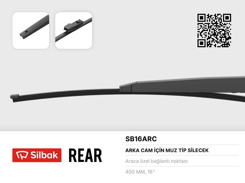 SİLECEK SÜPÜRGESİ ARKA MUZ TİPİ 400mm OCTAVIA III ...