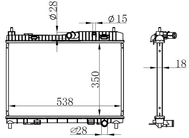 MOTOR SU RADYATORU FIESTA 1.25 16V 1.4 16V 08>B...
