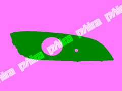 SİS FAR KAPAĞI ÖN SAĞ SİSLİ SİYAH OPEL ASTRA 2007-...