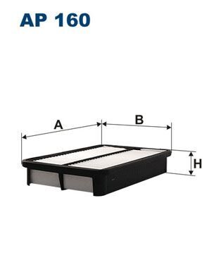 HAVA FİLTRESİ TOYOTA COROLLA 1.6L 4A-FE AE101 AE11...