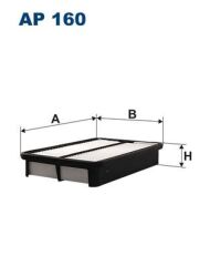 HAVA FİLTRESİ TOYOTA COROLLA 1.6L 4A-FE AE101 AE11...