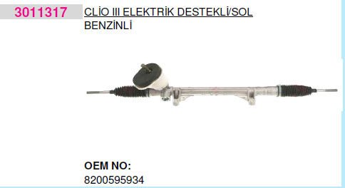 (3011317) DİREKSİYON KUTUSU ELEKTRİKLİ (SAC JANT 1...