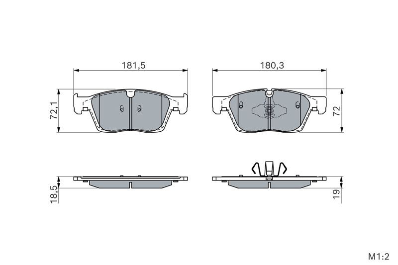FREN BALATASI ON VOLVO XC60 [156] 13-