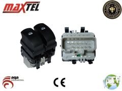 CAM KALDIRMA ANAHTARI CLIO III SOL 10 PİN (GRİ)