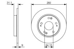 FREN DISKI ARKA CRZ 10-