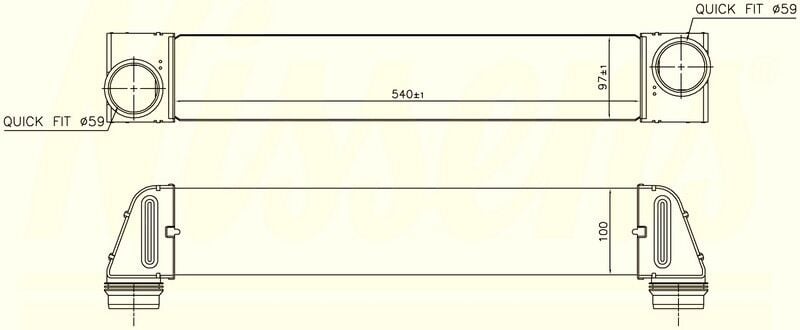 TURBO RADYATORU BMW N52 M57 E60 E61
