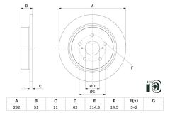 FREN DISKI ARKA CHR 16-