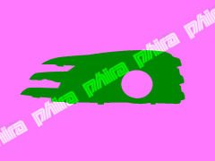 SİS FAR KAPAĞI ÖN SOL SİSLİ SİYAH OPEL VECTRA C 20...