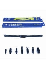 SİLECEK SÜPÜRGESİ ÖN 400MM (ADET) MUZ TİPİ UNİVERSAL 8 APARATLI 147-A8-E93-C-ELYSEE-DOBBER-EGEA-FIESTA-CRV-ACCENT BLUE-SPORTAGE-QASHQAI-CORSA E BM