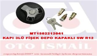KAPI 3LÜ FİŞEK DEPO KAPAKLI SW R12 (METAL)