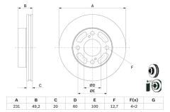 FREN DISKI ON CELERIO 14-