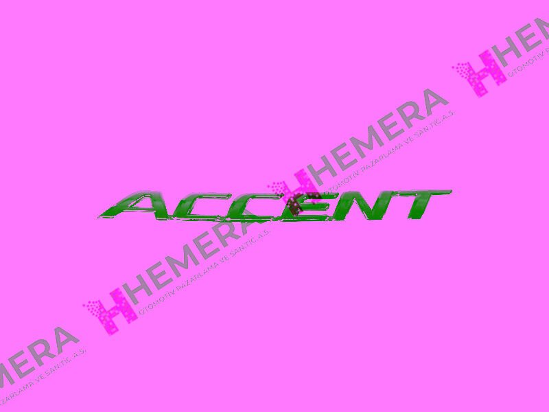 YAZI AMBLEM MODEL HYUNDAI ACCENT BLUE 2011>