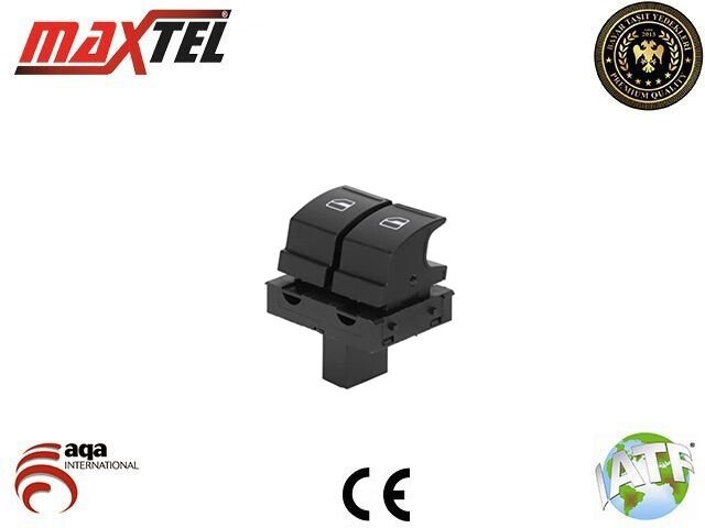 CAM KALDIRMA ANAHTARI FABIA II-OCTAVIA II SİYAH SO...