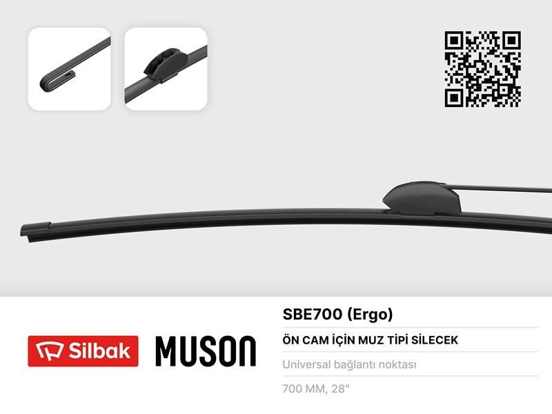 SİLECEK SÜPÜRGESİ MUZ TİPİ 700mm ÜNİVERSAL KANCALI...