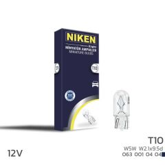 NIKEN T10 PARK AMPULU W5W W2.1x9.5d (12V) 10LU