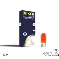 NIKEN T10 PARK AMPULU WY5W W2.1x9.5d AMB(12V) 10LU