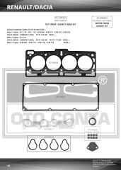 ÜST TAKIM CONTA DACIA LOGAN 04> SANDERO 08> ...
