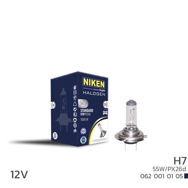 NIKEN H7 55W HALOJEN AMPUL PX26d (12V)