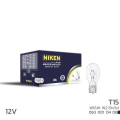 NIKEN T15 MINYATUR AMPUL W16W W2.19x5d (12V) 10LU