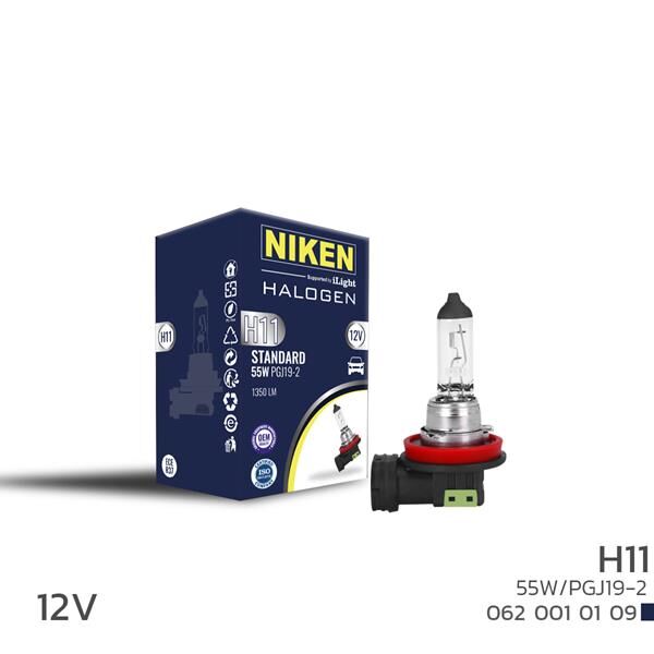 NIKEN H11 55W HALOJEN AMPUL PGJ19-2 (12V) 64211