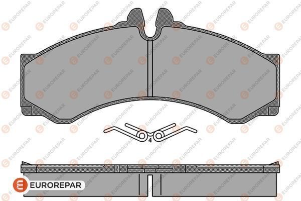 FREN BALATASI ON LT-SPRINTER  96-06   (ARKA)
