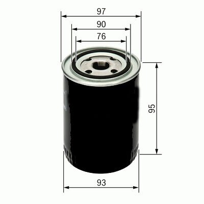 YAĞ FİLTRESİ FIESTA 1.8DI-FOCUS 1.8TDCI-1.8DI/TDDİ...