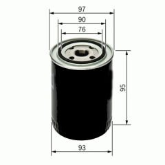 YAĞ FİLTRESİ FIESTA 1.8DI-FOCUS 1.8TDCI-1.8DI/TDDİ...